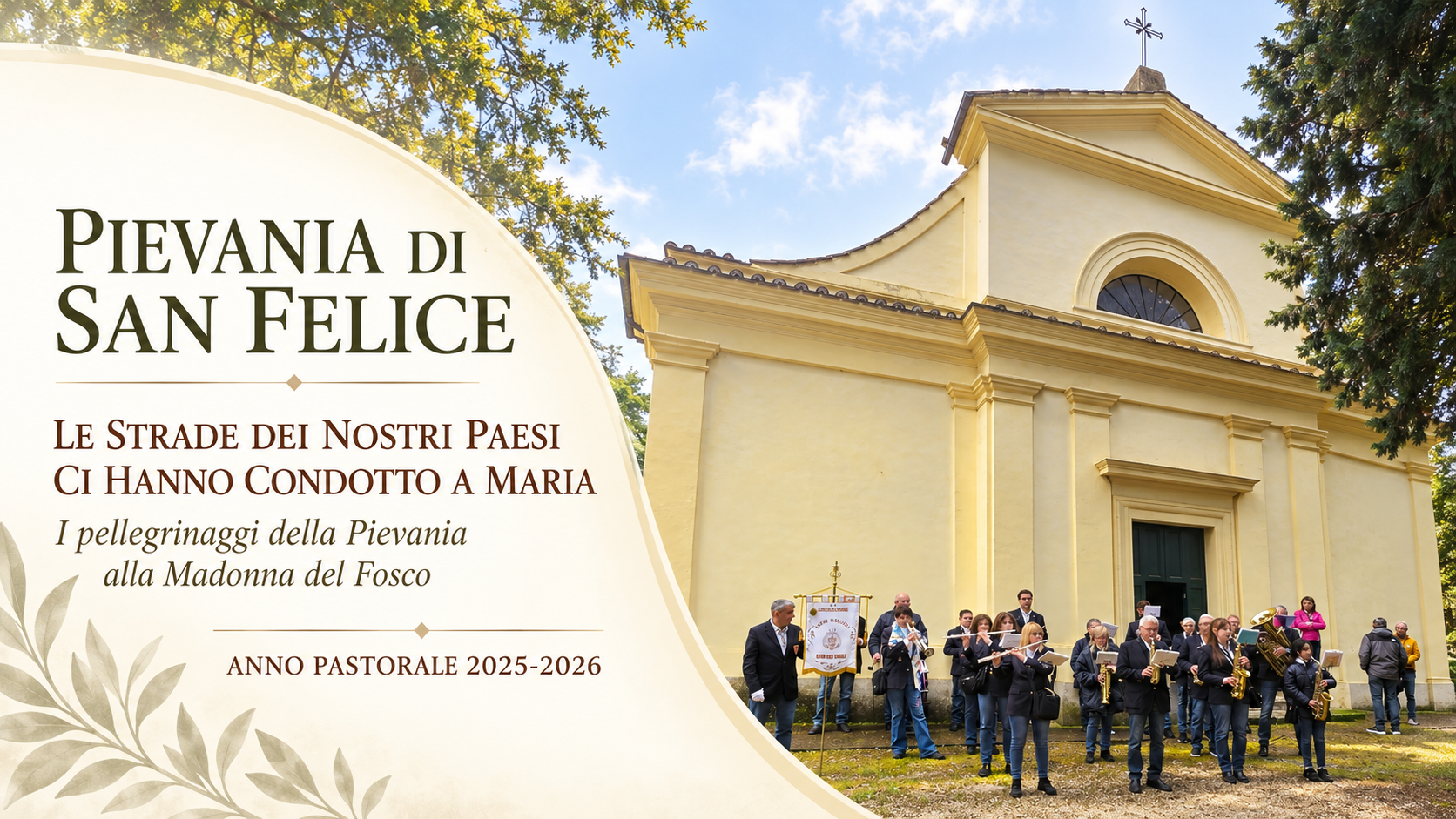 Le strade dei nostri paesi ci hanno condotto a Maria