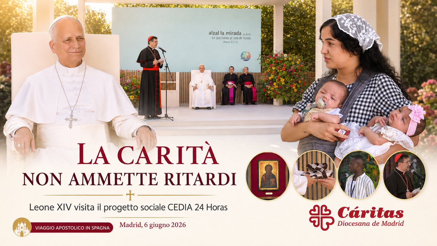 LA CARITÀ NON AMMETTE RITARDI: LEONE XIV NELLA PORTA PICCOLA E IMMNSA DELLA MISERICORDIA