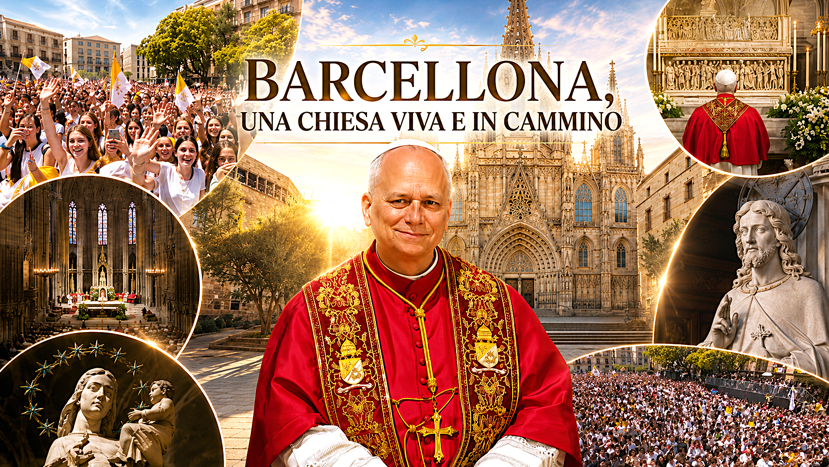 BARCELLONA, LA CHIESA CHE ALZA LO SGUARDO PER DIVENTARE COSTRUTTRICE DI UNITÀ