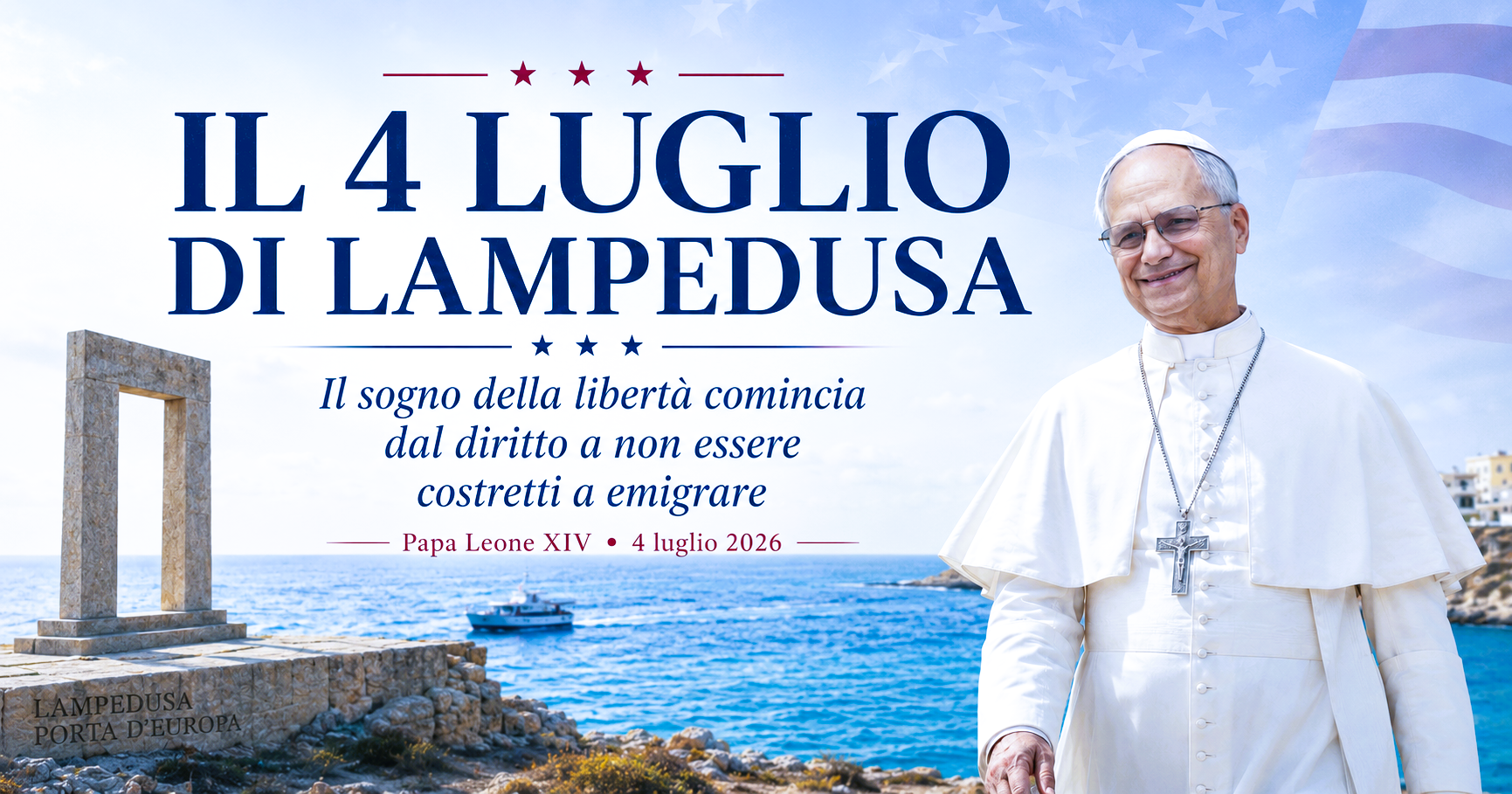 IL PAPA A LAMPEDUSA NON HA CHIESTO SOLO DI ACCOGLIERE