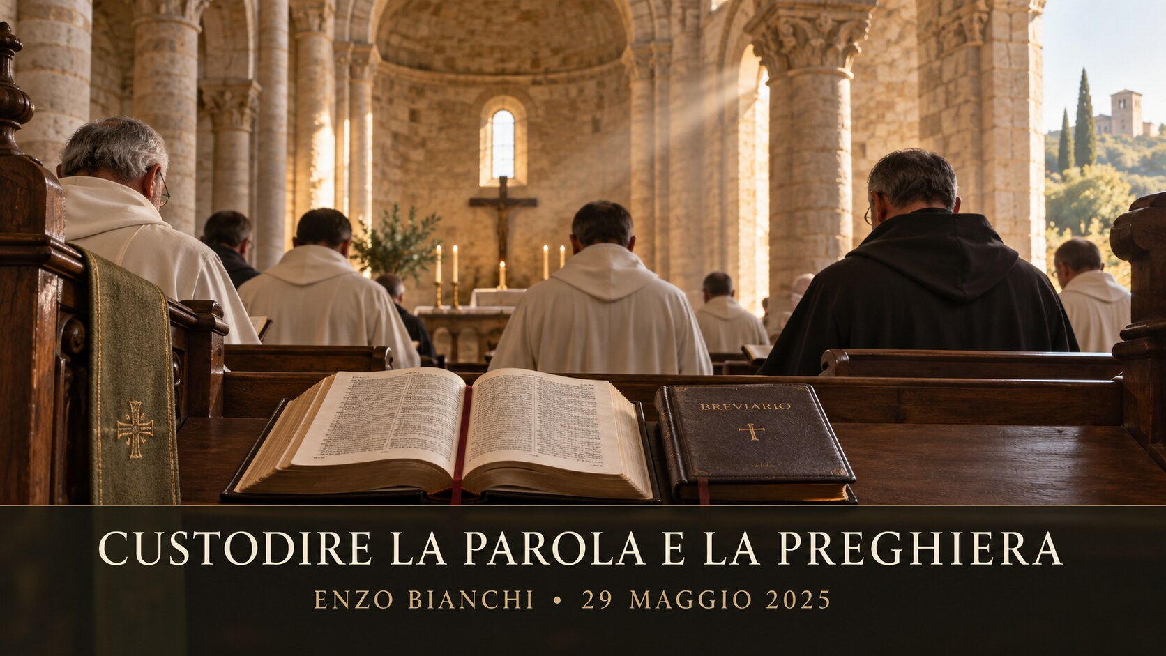 La spiritualità del presbitero con Enzo Bianchi: custodire la Parola e la preghiera